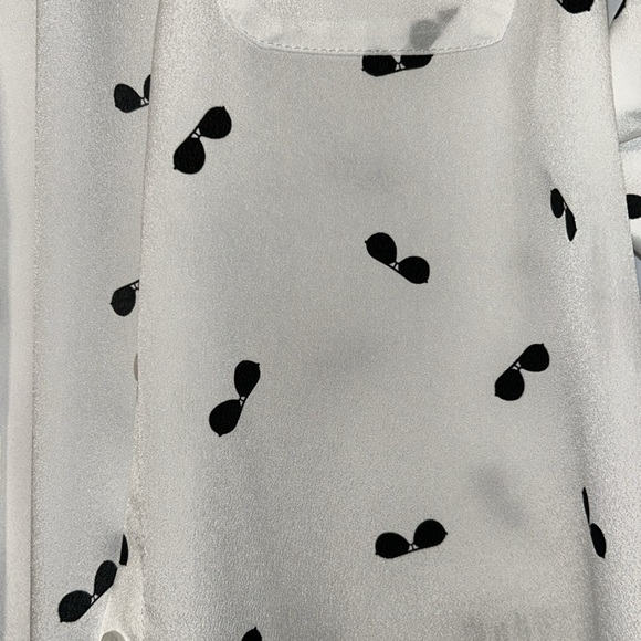 Karl Lagerfield Sunglasses Blouse - Picture 2 of 3